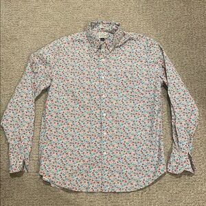 J Crew Size Large Button Down Long Sleeve Shirt